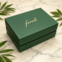 Boîte cadeau en carton personnalisée Forest Packing, impression personnalisée pour bijoux et emballages cadeaux, emballage avec logo personnalisé