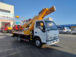 Isuzu trên không làm việc nền tảng <span class=keywords><strong>18</strong></span>-mét Telescopic Boom Lift xe tải Euro 5 với chống trượt nền tảng Trung Quốc Nhà Máy Giá - Product Image 3