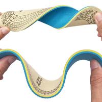 Bantalan sepatu lompat serat karbon kualitas baik grosir pemasok grosir wanita Sneaker cetak 3D sandal Insole tebal