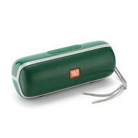 Altavoz inalámbrico con luz led, dispositivo de audio TWS, amortiguador, portátil, T & G, para exteriores, novedad