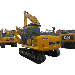 Livraison gratuite 13ton Komatsu Pc130-7 utilisé pelles sur chenilles hydrauliques Pc130 130-8 pelleteuses à godets d'occasion - Product Image 1