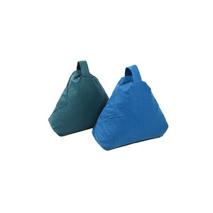 Triangolo nuovo Design 100% cotone tappetino da meditazione cuscino natura organica meditazione grano saraceno Zafu Set cuscino da pavimento per sedersi - Product Image 3