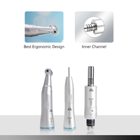 Ensemble de pièces à main chirurgicales dentaires Jet d'eau intérieur 1:1 Airmotor/ Straight/ Contra Angle Dental Handpiece