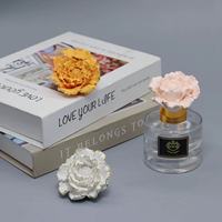 Diffuseur de parfum en verre artisanal écologique en gros, 100 ml, personnalisable pour la maison, le bureau, l'hôtel, la voiture