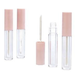 Envase de Plástico Personalizado para Brillo Labial con Pincel, Tubo Cosmético Vacío para Brillo Labial - Product Image 1