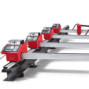 Machine de découpe plasma CNC industrielle, découpeuse automatique de métaux pour plaques d'acier et acier inoxydable - Product Image 1