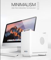 SOEYI Minimalism One Piece Molding Technology PC Case 0.8mm Thick Spcc PC Cabinet Wholesales Matx Mid Tower 320 Computer case