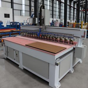 Automatic PLC Interior Decoration Acoustic <b>Wall</b> Panel <b>Nailing</b> Stapling Machine - Product Image 6