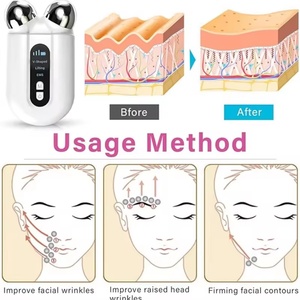 Appareil de massage facial portable, rajeunissement de la peau, microélectronique, rouleau électronique domestique, masseur vibrant - Product Image 5