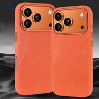 Étui en jean pour iPhone 17 Pro Max, Nouveau modèle 2025 en cuir pour iPhone 18 Pro Max, Étui magnétique MagSafe