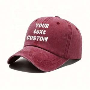 Casquette de baseball brodée personnalisée pour les couples Chapeau sportif en coton éponge vintage avec ajustement réglable pour un usage quotidien et en voyage - Product Image 6