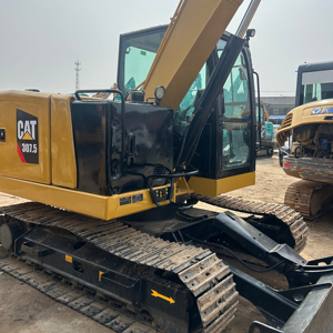 Mini-excavatrice Caterpillar CAT 307.5 d'occasion, pelle hydraulique sur chenilles de 7,5 tonnes à vendre - Product Image 1