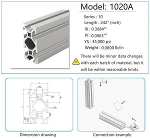 Trung Quốc Nhà Sản Xuấ<span class=keywords><strong>t</strong></span> Rohs 8187 Bs1020a 1020 Loạ<span class=keywords><strong>t</strong></span> <span class=keywords><strong>T</strong></span> Khe Cắm V Khe Cắm Ép Đùn Công Nghiệp <span class=keywords><strong>T</strong></span>-Rãnh Nhôm Hồ Sơ Cho Đường Sắ<span class=keywords><strong>t</strong></span> Ló<span class=keywords><strong>t</strong></span> - Product Image 4