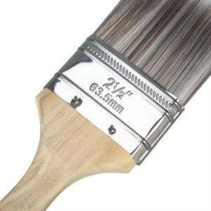 Pinsel Set Profession elle Flach-und Winkelflügel-Pinsel mit Holzgriff Hochwertige Pinsel - Product Image 4