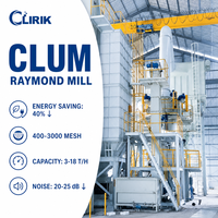 Broyeur industriel CLUM 3000 Mesh, moulin à rouleaux vertical pour la fabrication d'additifs plastiques, caoutchouc et peinture