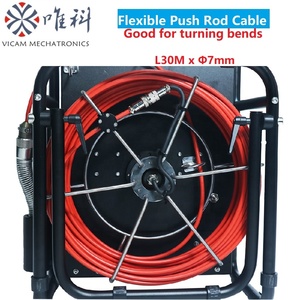 <span class=keywords><strong>Vicam</strong></span> portátil 33mm 360 rotación cámara de alcantarillado Pantalla de 8 pulgadas 1080P cámara de inspección de tuberías 512Hz Sonde 30m cámara de drenaje - Product Image 4