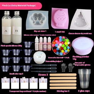 Kit de Juguetes de Silicona para Hacer Manualidades, Molde de Pata de Gato, para Aliviar la Ansiedad, Regalo Sensorial Unisex para Mayores de 14 Años - Product Image 6