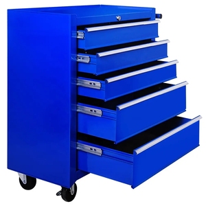 <span class=keywords><strong>5</strong></span> Ngăn Kéo Tự Động Sửa Chữa Nhiệm Vụ Nặng Nề Công Cụ Tủ Thép Lưu Trữ Nhà Để Xe Hộp Công Cụ Trên Bánh Xe Với <span class=keywords><strong>5</strong></span> Ngăn Kéo Công Cụ Tủ - Product Image 6