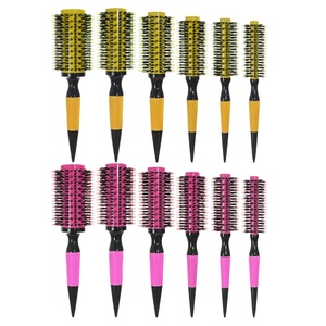 Peigne à rouler en bois massif et aluminium Wanmei avec poils de sanglier et <span class=keywords><strong>boucle</strong></span> interne pour salon de coiffure - Product Image 5