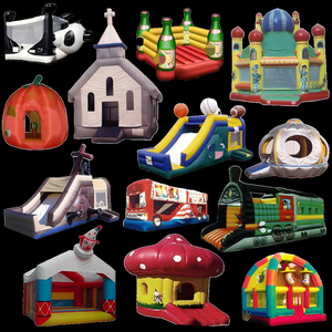 PVC Purple <strong>Inflatable</strong> Castle Commercial Outdoor Kids Jumping Bouncy Park House Bouncing Jumper <strong>Inflatable</strong> Castle <strong>Bouncer</strong> - Product Image 5