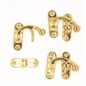 ตะขอเกี่ยวเหล็กกล้าไร้สนิมขัดเงา Jinfa สำหรับกล่องไม้ กล่องใส่เครื่องประดับ - Product Image 2