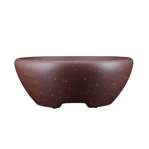 Pot à Bonsaï Zhu Yongnan Zisha, Grand Diamètre, Argile Fine, Minéral Naturel, Artisanat Taoxi - Product Image 5