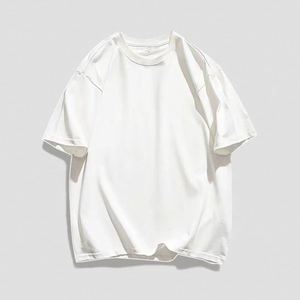 เสื้อยืดลำลองผ้าฝ้ายแบบปรับแต่งได้ ตัดเย็บทรงโอเวอร์ไซส์ ดีไซน์สีพื้น แต่งผ้าแบบแพทช์เวิร์ค ถักทอ พิมพ์ลายกราฟิกตัวอักษร - Product Image 6