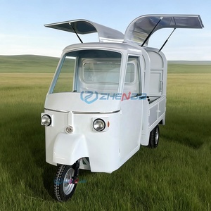 Carritos de Comida Rápida Móviles Eléctricos de Acero de Alta Calidad, Camión de Comida, Remolque de Cocina Ambulante para Restaurantes en la Calle - Product Image 2