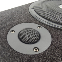 Subwoofer 8 pouces pour voiture, audio actif ultra-plat sous le siège, 120W RMS, alliage d'aluminium, haute qualité, fabricant OEM, directement de l'usine