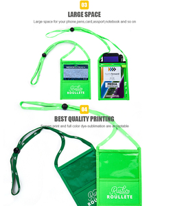 Hot bán Nhà Máy Giá minh bạch PVC thẻ bìa nhựa chủ thẻ trường hợp Medicare bảo vệ tay Áo Cổ Túi ID thẻ bìa - Product Image 4