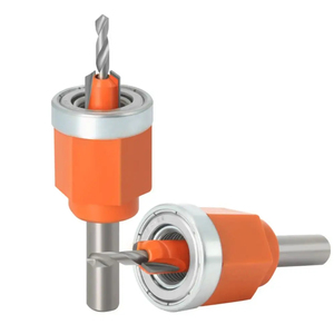 Punta da Centratura HSS 82 Gradi 2.8mm - 4.0mm, Punta da Svasatura con Punta in Carburo da 8mm 5/16'' a Profondità Regolabile - Product Image 1
