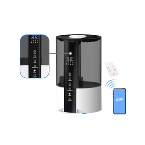 Humidificador de Aire Ultrasónico Portátil de 4.5L con Pantalla Táctil LED, Alta Producción de Vapor Frío, para Hogar, Hotel y Oficina - Product Image 4