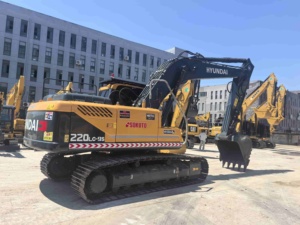 รถขุดมือสองคุณภาพสูง 22 ตัน ฮุนได 220 215 220 รุ่น Crawler รถขุดที่ดีที่สุดจากเกาหลีใต้ ฮุนได 220LC-9s R210 R220 Retroexcavadora - Product Image 2