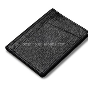 Fashion Two Side Real Travel Branded RFID Genuine Leather Bifold <b>Wallets</b> Men's <b>Wallet</b> for Men - Product Image 6