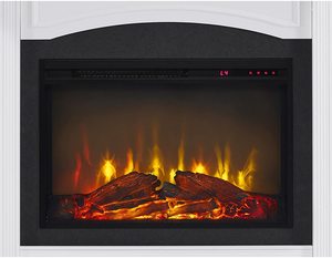 <span class=keywords><strong>Chimenea</strong></span> Eléctrica Independiente de Madera Blanca de Primera Calidad con Control Remoto - Product Image 6