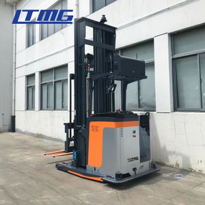 Carretilla elevadora de pasillo estrecho LTMG 1200kg 1600Kg espacio de trabajo pequeño <span class=keywords><strong>AGV</strong></span> carretilla elevadora de 3 vías para almacén - Product Image 2