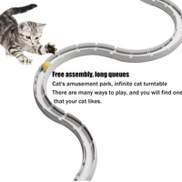 Nouveau jouet pour chat de balle de piste jouet pour animaux de compagnie tennis de table puzzle jouet pour chat
