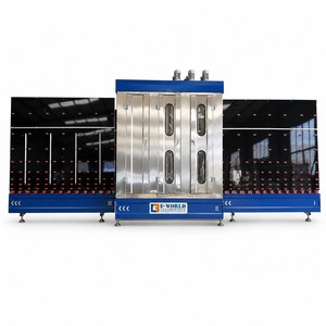 Machine automatique de nettoyage du verre avec fonction de séchage, processus en 3 étapes pour ligne de production de verre plat - Product Image 1