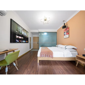 เฟอร์นิเจอร์ห้องพักโรงแรมราคาประหยัด ชุดห้องนอนโรงแรมราคาถูกจากโรงงาน - Product Image 4