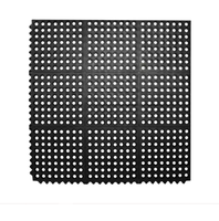 Tapis de sol en caoutchouc anti-fatigue, tapis de sol pour restaurant, cuisine, bar, tapis de porte, tapis de bain, antidérapant, durable, intérieur/extérieur