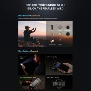 Pour <span class=keywords><strong>Oukitel</strong></span> WP19 Pro 8GB + 256GB 6.8 pouces 4G Android 13 MediaTek Helio G99 Octa-Core téléphone robuste avec IP68 noir - Product Image 6