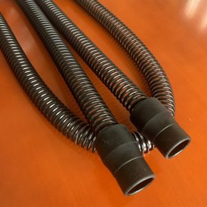 Tuyau de circuit <span class=keywords><strong>respiratoire</strong></span> universel en polymère léger et flexible pour <span class=keywords><strong>appareil</strong></span> <span class=keywords><strong>CPAP</strong></span>/BiPAP, longueur 6 pieds, taille personnalisable, oxygène - Product Image 5