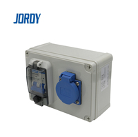 Étanche IP67 IP44 OEM étanche industriel multi prise prise boîte combinée boîte de distribution d'énergie Accepter la personnalisation