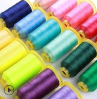 RTS filo ricamo machine broderie polyester fil 120D/2 hilos de bordar