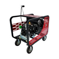 Pompe à brouillard portable Timecore ZHSD-S800 pour l'extinction d'incendies, pompe à pulvérisation à essence haute pression pour les secours d'urgence