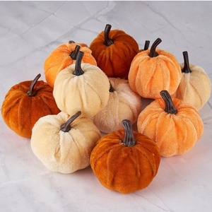 Cross-Border Velvet <strong>Pumpkin</strong> Ornament Non-Toxic Party Decorations for Halloween Thanksgiving Harvest Festival Home Decor <strong>Cloth</strong> - Product Image 3