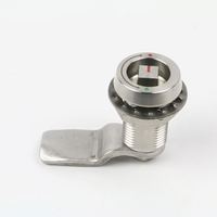 Cylindre de serrure à maillon Standard ferroviaire en acier inoxydable carré quart de tour came loquet de Compression loquet