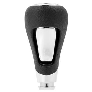 Poignée de levier de vitesses automatique Buick en cuir argenté, design ergonomique pour Buick Encore - Product Image 3