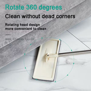 Venta directa <span class=keywords><strong>de</strong></span> fábrica, lavado manos libres <span class=keywords><strong>de</strong></span> alta calidad con dos cabezales <span class=keywords><strong>de</strong></span> tela <span class=keywords><strong>de</strong></span> microfibra para limpieza <span class=keywords><strong>de</strong></span> suelos, fregona plana manos libres - Product Image 4