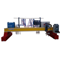 Machine de découpe plasma CNC de type portique durable pour le traitement industriel de métaux à grande échelle, modèle CM CNC CMP-3060